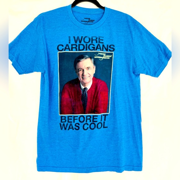 MISTER ROGERS NEIGHBORHOOD—T SHIRT—Good used Condition—Unisex—SIZE MEDIUM - Picture 1 of 9